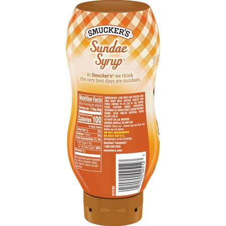 Smuckers Smucker's Caramel Syrup 20 oz. Bottle, PK12 5150002512